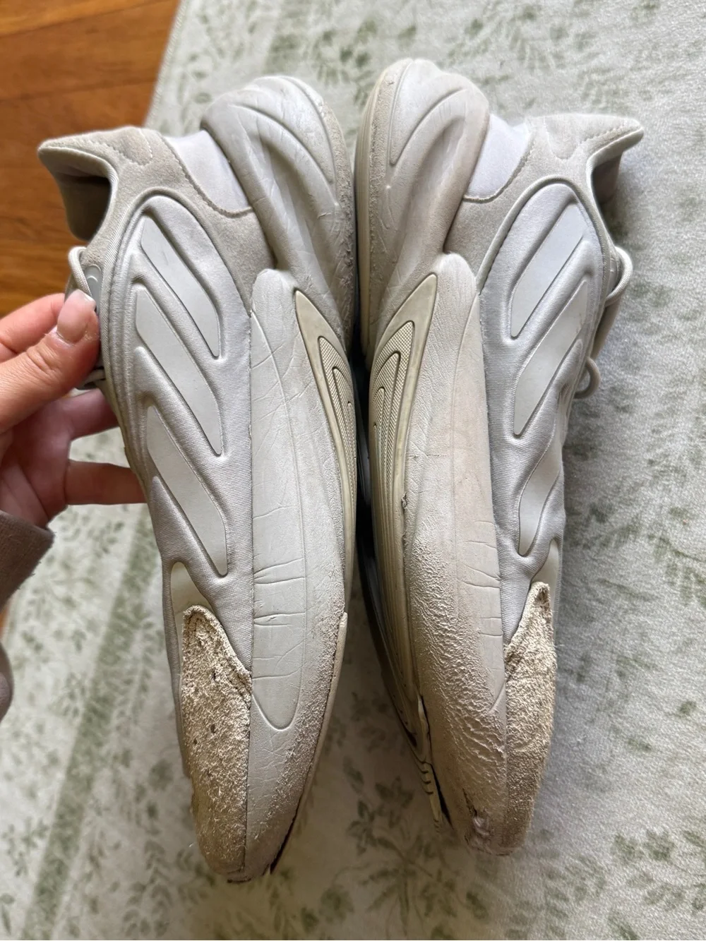 Men’s adidas tan yeezy ozelia